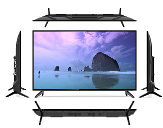 kopen 40 inch Smart LED TV gehard glas Multi taal Wifi LED TV online manufacture