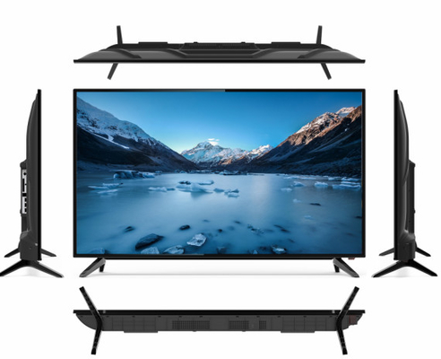 kopen Standaard Bezel 65 inch Smart TV Tempered Glass Android 4K TV FHD resolutie online manufacture