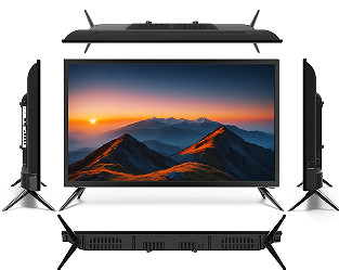 43 inch 4K Android TV Smart Dolby Digital Plus met metalen behuizing
