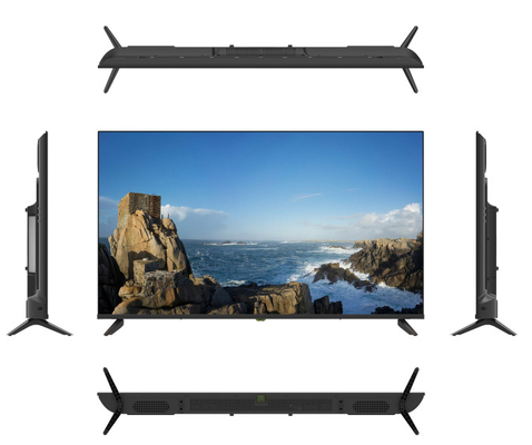 Aanpasbaar 50 inch QLED Smart Television Stabiel met plastic behuizing