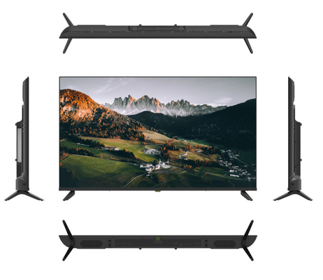 Android 55 inch QLED TV 4K afstandsbediening op maat met frameless design